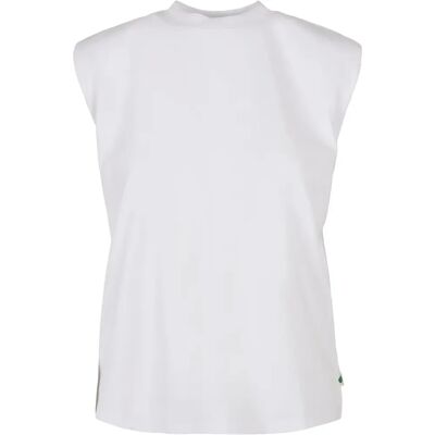 Gevoerde schoudertanktop voor dames Urban Classics Blanc S Gevoerde schoudertanktop voor dames Urban Classics Blanc S
