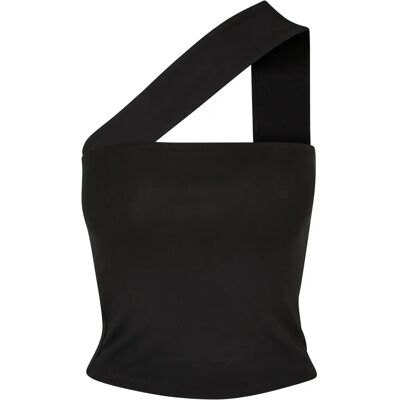 Damestanktop grote maten Urban Classics Noir 2XL Damestanktop grote maten Urban Classics Noir 2XL