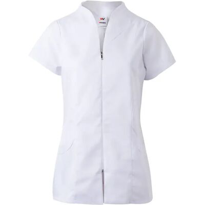 Tunic met rits voor medisch personeel vrouw Velilla Blanc XS Tunic met rits voor medisch personeel vrouw Velilla Blanc XS