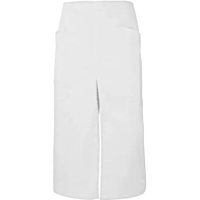 Lange schort met opening en zakken Velilla Blanc TU Lange schort met opening en zakken Velilla Blanc TU
