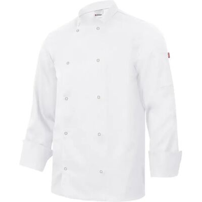 Koksjas met drukknoopjes Velilla Blanc 46 Koksjas met drukknoopjes Velilla Blanc 46