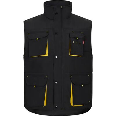 Gewatteerde multifunctionele veiligheidsvest Velilla Noir M Gewatteerde multifunctionele veiligheidsvest Velilla Noir M