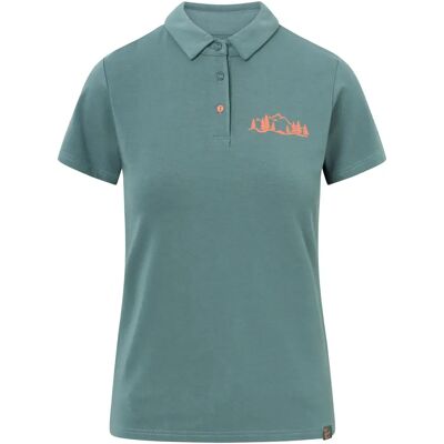 Damespolo Viking Bamboo Winslow Turquoise XL Damespolo Viking Bamboo Winslow Turquoise XL