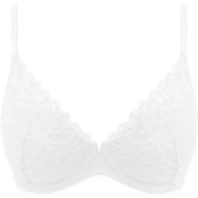 Dames beugel plungebeha Wacoal Raffine Blanc 85B Dames beugel plungebeha Wacoal Raffine Blanc 85B