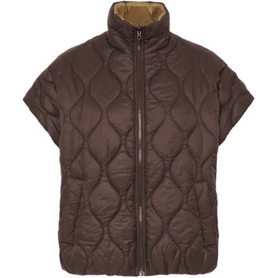 Mouwloos damesjack b.young BYBerta Marron 44 Mouwloos damesjack b.young BYBerta Marron 44