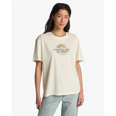 T-shirt dames Billabong Welcome To Hawaii Blanc XL T-shirt dames Billabong Welcome To Hawaii Blanc XL