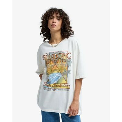 T-shirt dames Billabong Sun Meets Sea Blanc L T-shirt dames Billabong Sun Meets Sea Blanc L