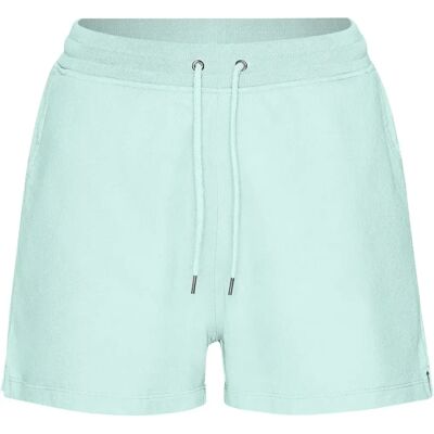 Damesshort Colorful Standard Organic Light Aqua Groen M Damesshort Colorful Standard Organic Light Aqua Groen M