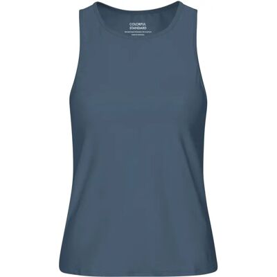 Damestanktop Colorful Standard Active Petrol Blue Blauw M Damestanktop Colorful Standard Active Petrol Blue Blauw M