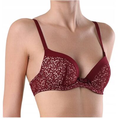 Polyamide beha vrouw Conte Elegant Tatouage Rb1040 Rouge 70C Polyamide beha vrouw Conte Elegant Tatouage Rb1040 Rouge 70C