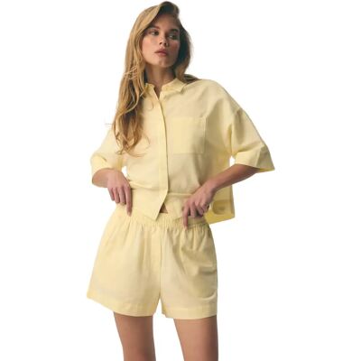 Dameshemd Diverse Lenona Jaune L Dameshemd Diverse Lenona Jaune L