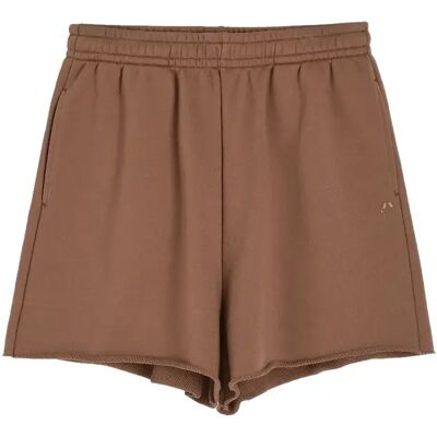Katoenen damesshort Diverse CLTN Lolo Marron XL Katoenen damesshort Diverse CLTN Lolo Marron XL