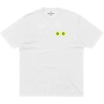 T-shirt Edwin Sakura Blanc S T-shirt Edwin Sakura Blanc S
