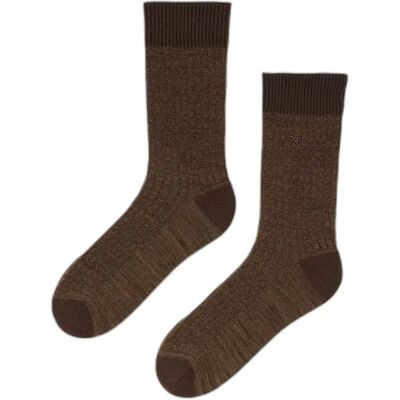 Sokken Edwin Ribflip Marron TU Sokken Edwin Ribflip Marron TU
