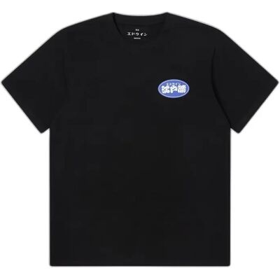 T-shirt Edwin Edo Win Zwart XL T-shirt Edwin Edo Win Zwart XL
