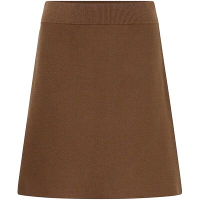 Vrouwenrok fransa Frita Marron XS Vrouwenrok fransa Frita Marron XS