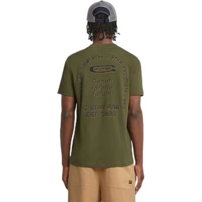 T-shirt G-Star Back Gr Arch Groen XL T-shirt G-Star Back Gr Arch Groen XL