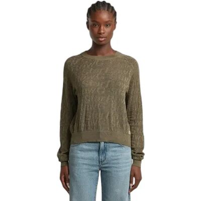Vrouwentrui G-Star Pointelle Groen XS Vrouwentrui G-Star Pointelle Groen XS