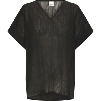 Vrouwenblouse Ichi Briella Noir 40 Vrouwenblouse Ichi Briella Noir 40