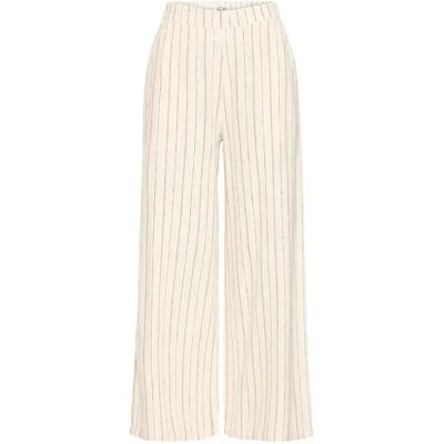 Pantalon voor dames Ichi Linno Marron 42 Pantalon voor dames Ichi Linno Marron 42