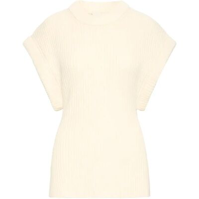 Mouwloos damesjack Ichi IHAerin Blanc XL Mouwloos damesjack Ichi IHAerin Blanc XL