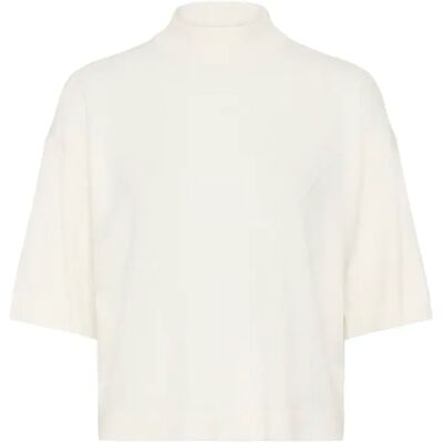 Vrouwentrui KAFFE Lizza Argyle Blanc XL Vrouwentrui KAFFE Lizza Argyle Blanc XL