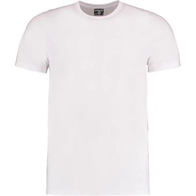 T-shirt Kustom Kit Fashion Fit Superwash Blanc XS T-shirt Kustom Kit Fashion Fit Superwash Blanc XS