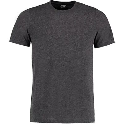 T-shirt Kustom Kit Fashion Fit Superwash Gris XL T-shirt Kustom Kit Fashion Fit Superwash Gris XL