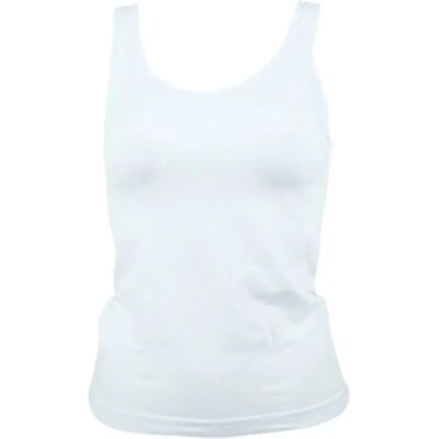 Damestanktop Missya Lucia Wide Blanc XL Damestanktop Missya Lucia Wide Blanc XL
