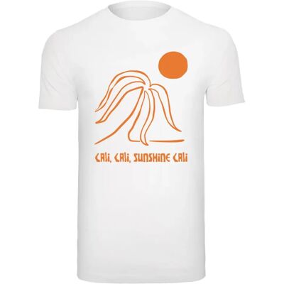 T-shirt Mister Tee Sunshine Cali Blanc M T-shirt Mister Tee Sunshine Cali Blanc M
