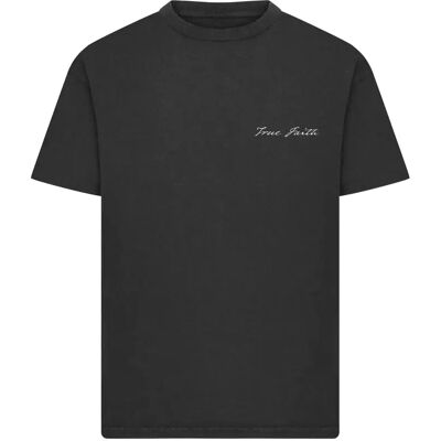 T-shirt Mister Tee True Faith Noir XL T-shirt Mister Tee True Faith Noir XL