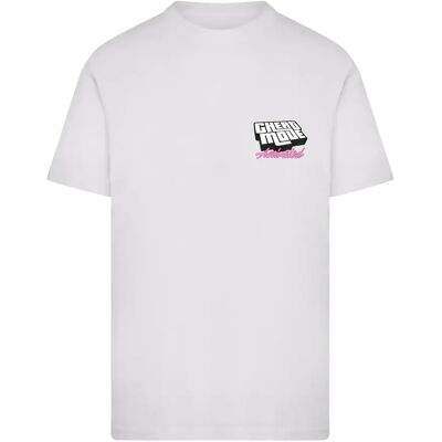 T-shirt Mister Tee Cheat Code Activated Blanc XL T-shirt Mister Tee Cheat Code Activated Blanc XL