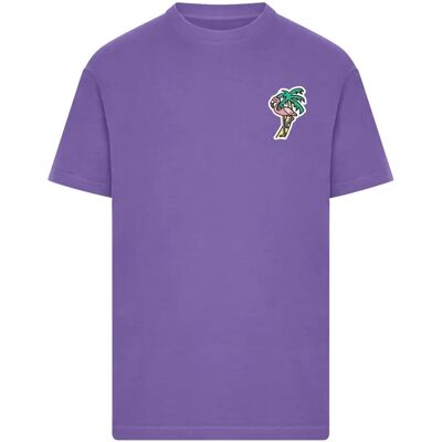 T-shirt Mister Tee Flamingo X Violet 2XL T-shirt Mister Tee Flamingo X Violet 2XL
