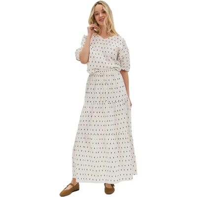 Vrouwenrok Moodo L-SC-4618 Blanc XL Vrouwenrok Moodo L-SC-4618 Blanc XL