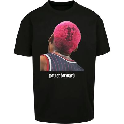 T-shirt Mister Tee power forward oversize Zwart L T-shirt Mister Tee power forward oversize Zwart L
