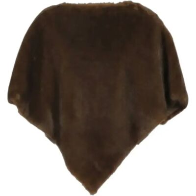 Damesponcho Oakwood Megeve Marron TU Damesponcho Oakwood Megeve Marron TU