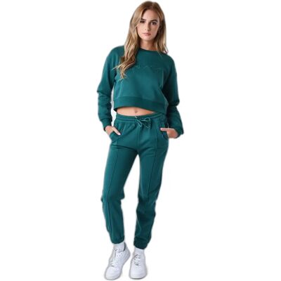 Project X Paris Groene Oversized Cropped Sweatshirt Project X Paris Groene Oversized Cropped Sweatshirt