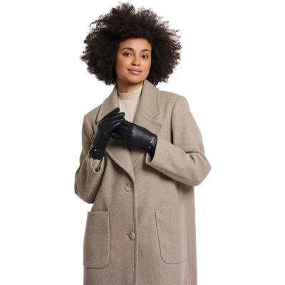 Vrouwenhandschoenen Rino & Pelle Havila Noir L Vrouwenhandschoenen Rino & Pelle Havila Noir L