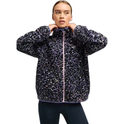Damesfleece met rits Roxy Waves Of Warmth Violet XL Damesfleece met rits Roxy Waves Of Warmth Violet XL