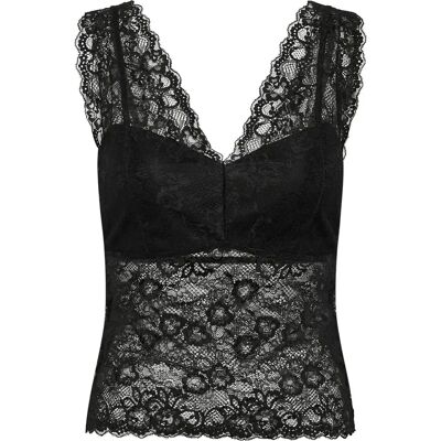 Damestanktop Soaked in Luxury Sldolly Noir XL Damestanktop Soaked in Luxury Sldolly Noir XL