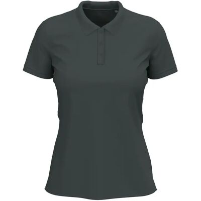 Damespolo Stedman Stretch Gris XL Damespolo Stedman Stretch Gris XL