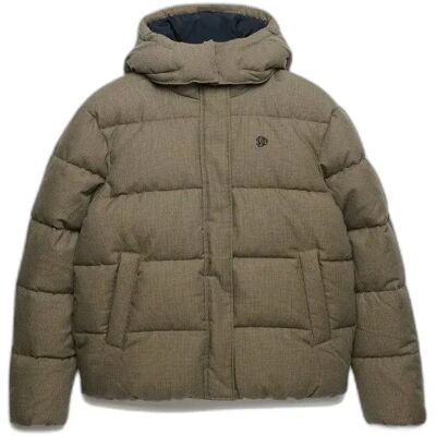 Geruite damespufferjacke Superdry Premium Marron 2XS Geruite damespufferjacke Superdry Premium Marron 2XS