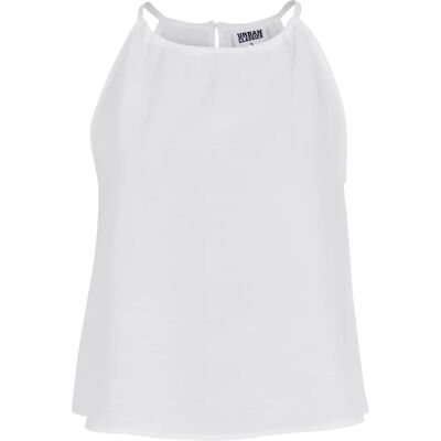 Damestanktop Urban Classics Structured Wit XL Damestanktop Urban Classics Structured Wit XL