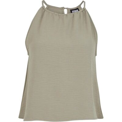Damestanktop Urban Classics Structured Groen XL Damestanktop Urban Classics Structured Groen XL