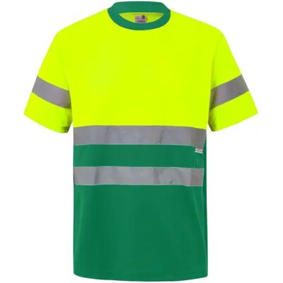 Bicolor High Visibility T-shirt Velilla Jaune XL Bicolor High Visibility T-shirt Velilla Jaune XL