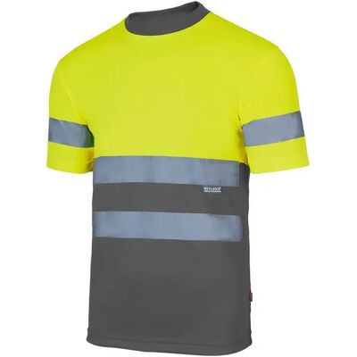 Bicolor High Visibility T-shirt Velilla Jaune XL Bicolor High Visibility T-shirt Velilla Jaune XL
