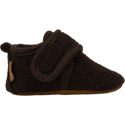 Baby wollen sloffen Mikk-Line Paars 0/6 maanden Baby wollen sloffen Mikk-Line Paars 0/6 maanden