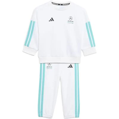 Adidas Babyset Mercedes AMG Petronas Formula One Team DNA Blanc 3/4 ans Adidas Babyset Mercedes AMG Petronas Formula One Team DNA Blanc 3/4 ans