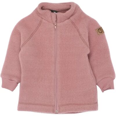 Wollen baby fleece Mikk-Line Rose 12 mois Wollen baby fleece Mikk-Line Rose 12 mois