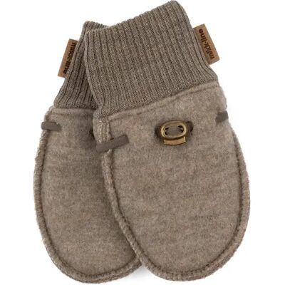 Baby wollen wanten Mikk-Line Marron 18/24 mois Baby wollen wanten Mikk-Line Marron 18/24 mois